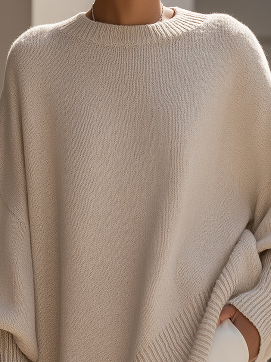Solène | Pull oversize doux