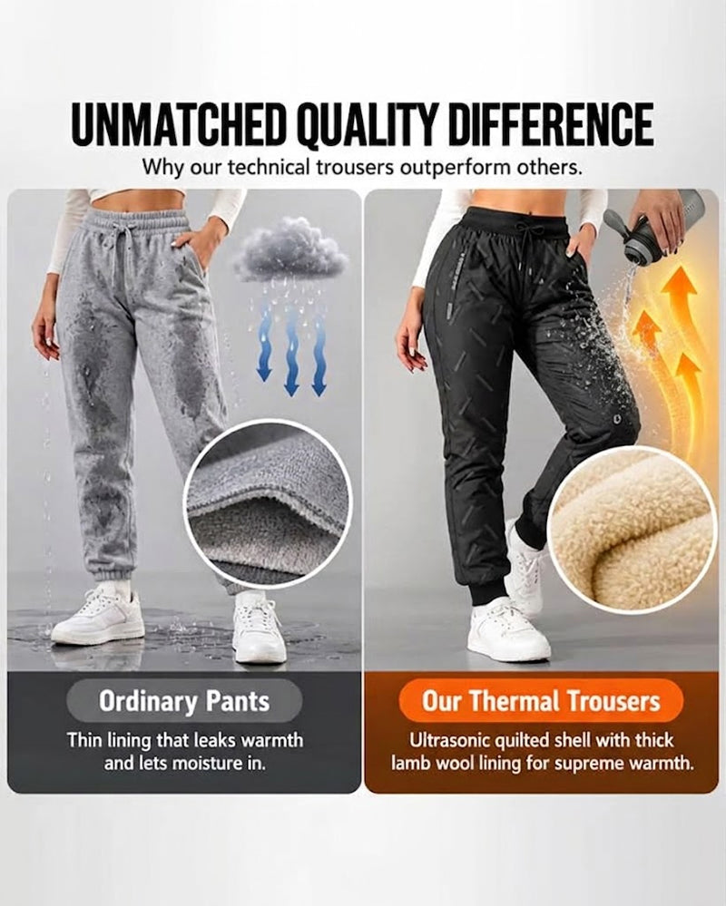 Pantalon Doublé Polaire Extérieur Thermique