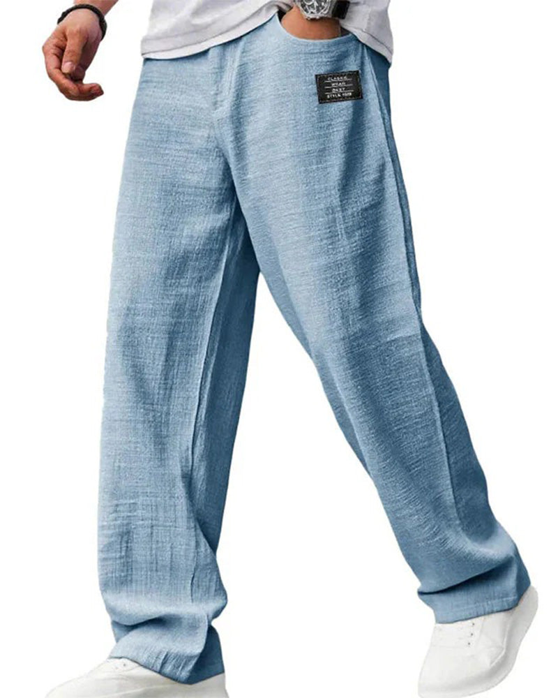 Pantalon Homme Respirant Jambe Droite