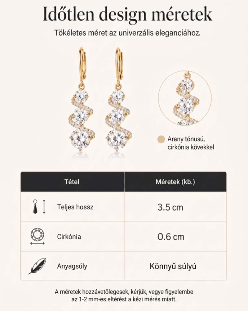 💎👗 Boucles D'oreilles Spirale Et Goutte Asymétriques ✨