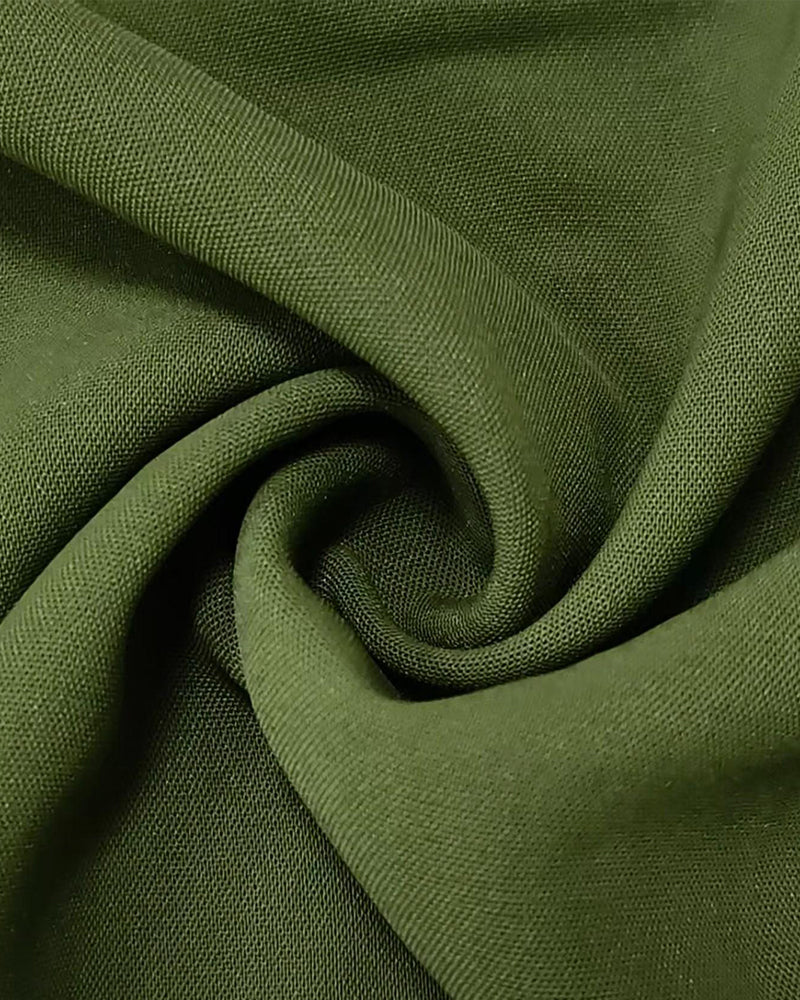 Pantalon Cordon Décontracté Jambe-Large