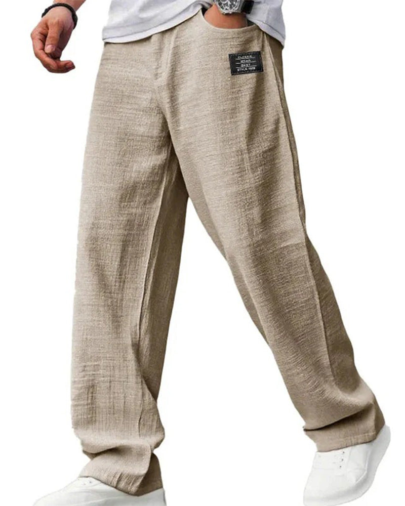 Pantalon Homme Respirant Jambe Droite