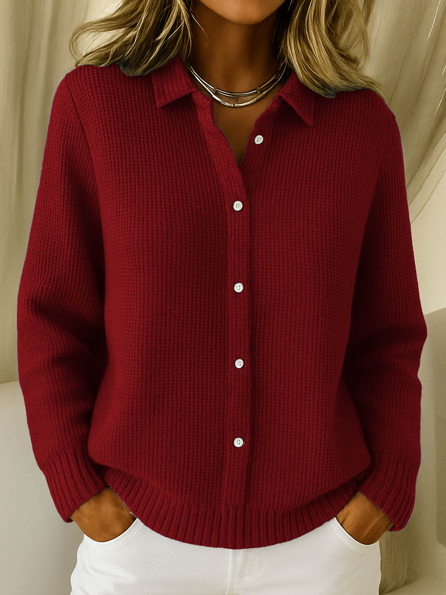Éléa | Cardigan maille douce à boutons
