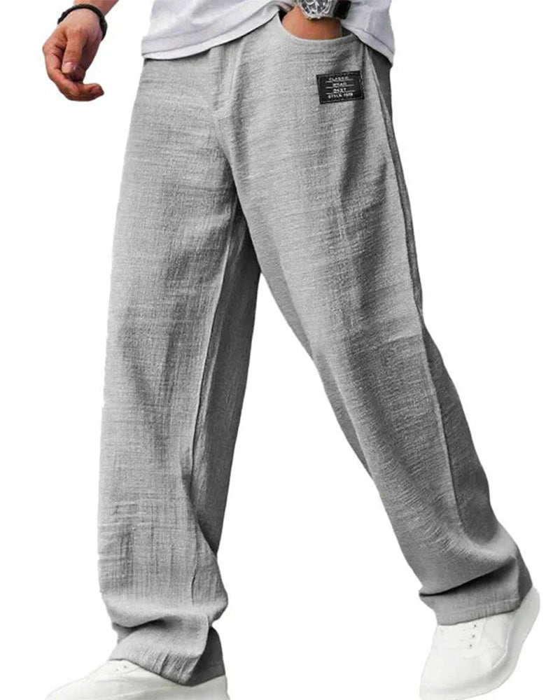 Pantalon Homme Respirant Jambe Droite