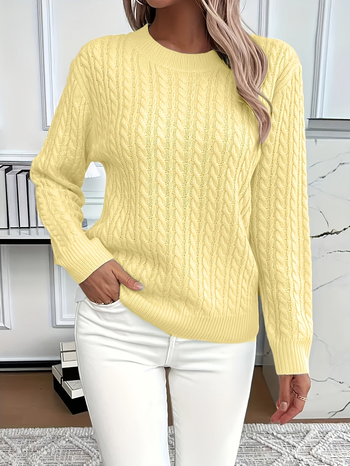 Margaux | Pullover chic en maille raffinée