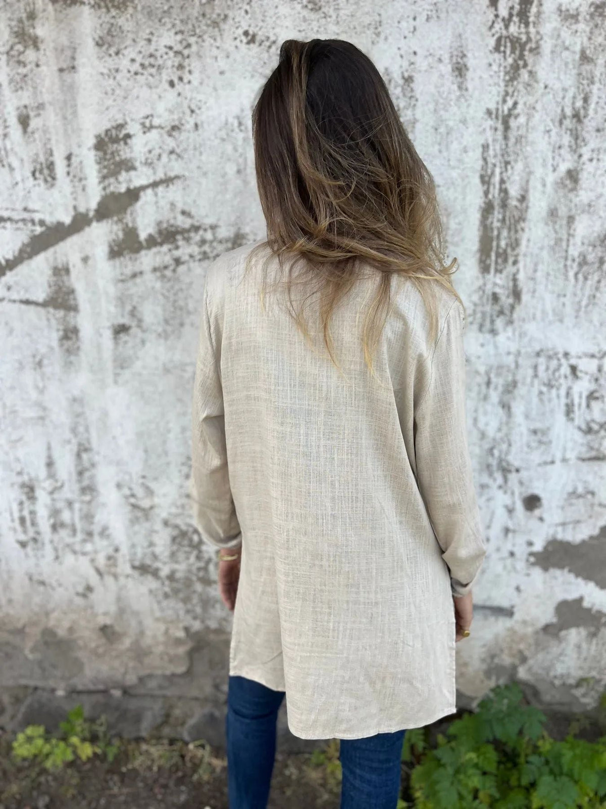 Thalie | Blazer d'été avec détails en dentelle