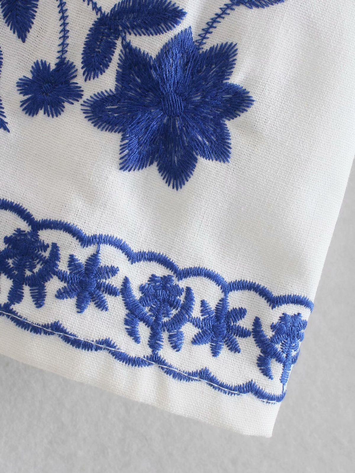 Hélène | Blouse brodée à l'esprit bohème
