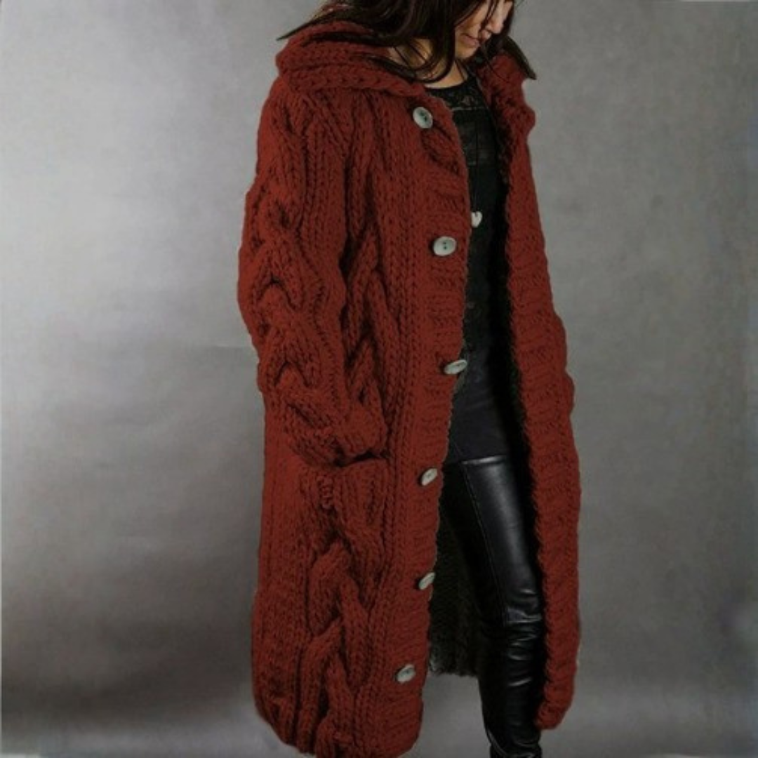 Caléna | Manteau cosy élégant à coupe flatteuse