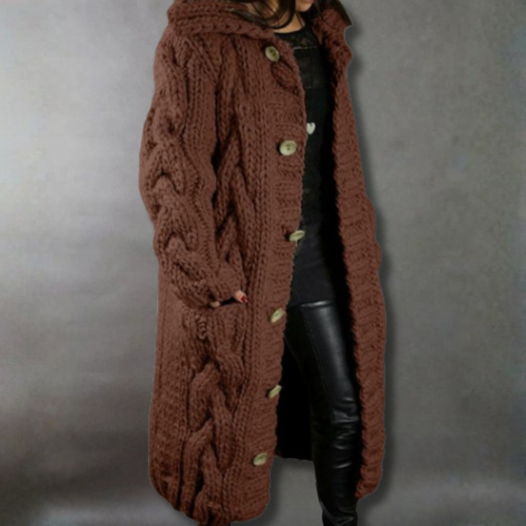 Caléna | Manteau cosy élégant à coupe flatteuse