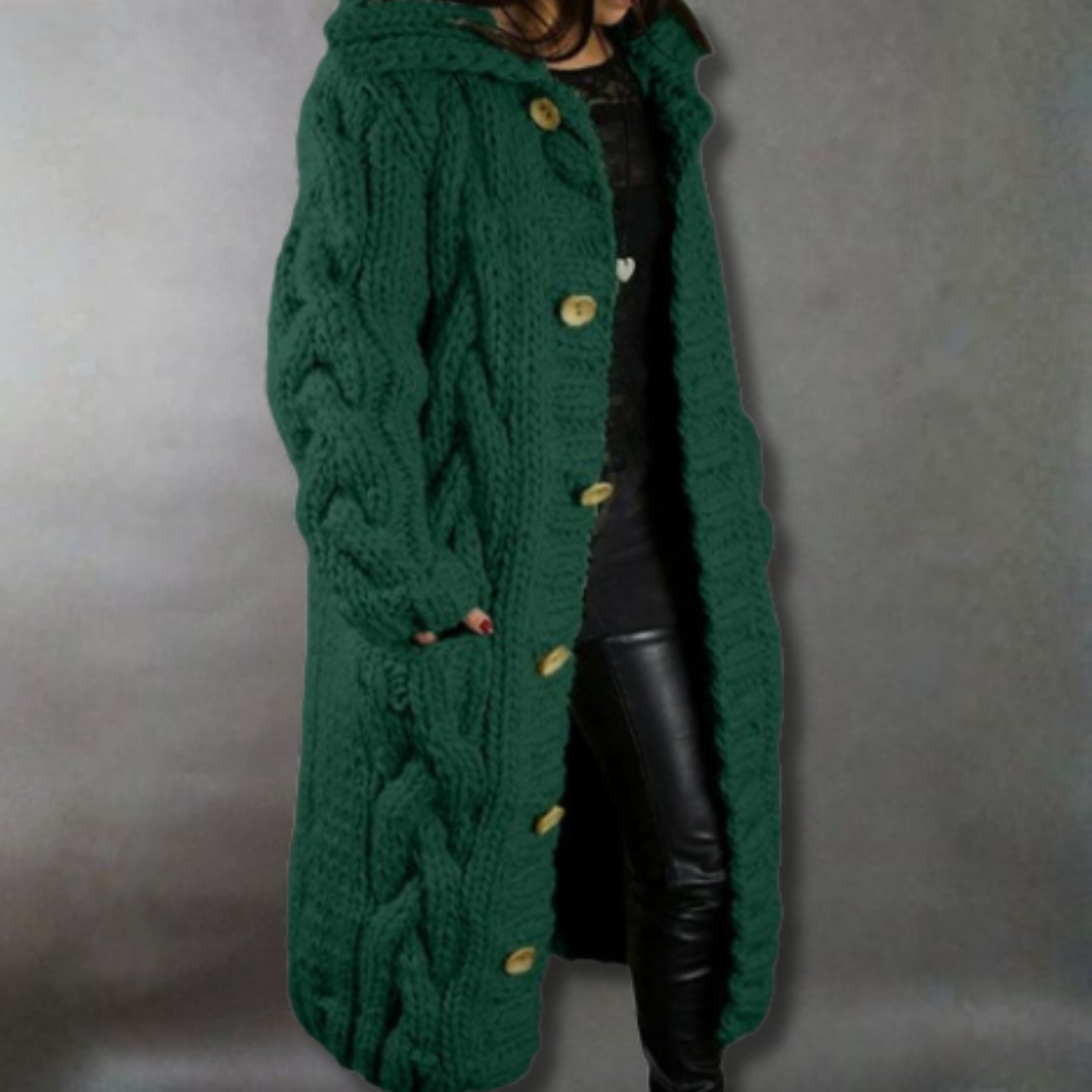 Caléna | Manteau cosy élégant à coupe flatteuse