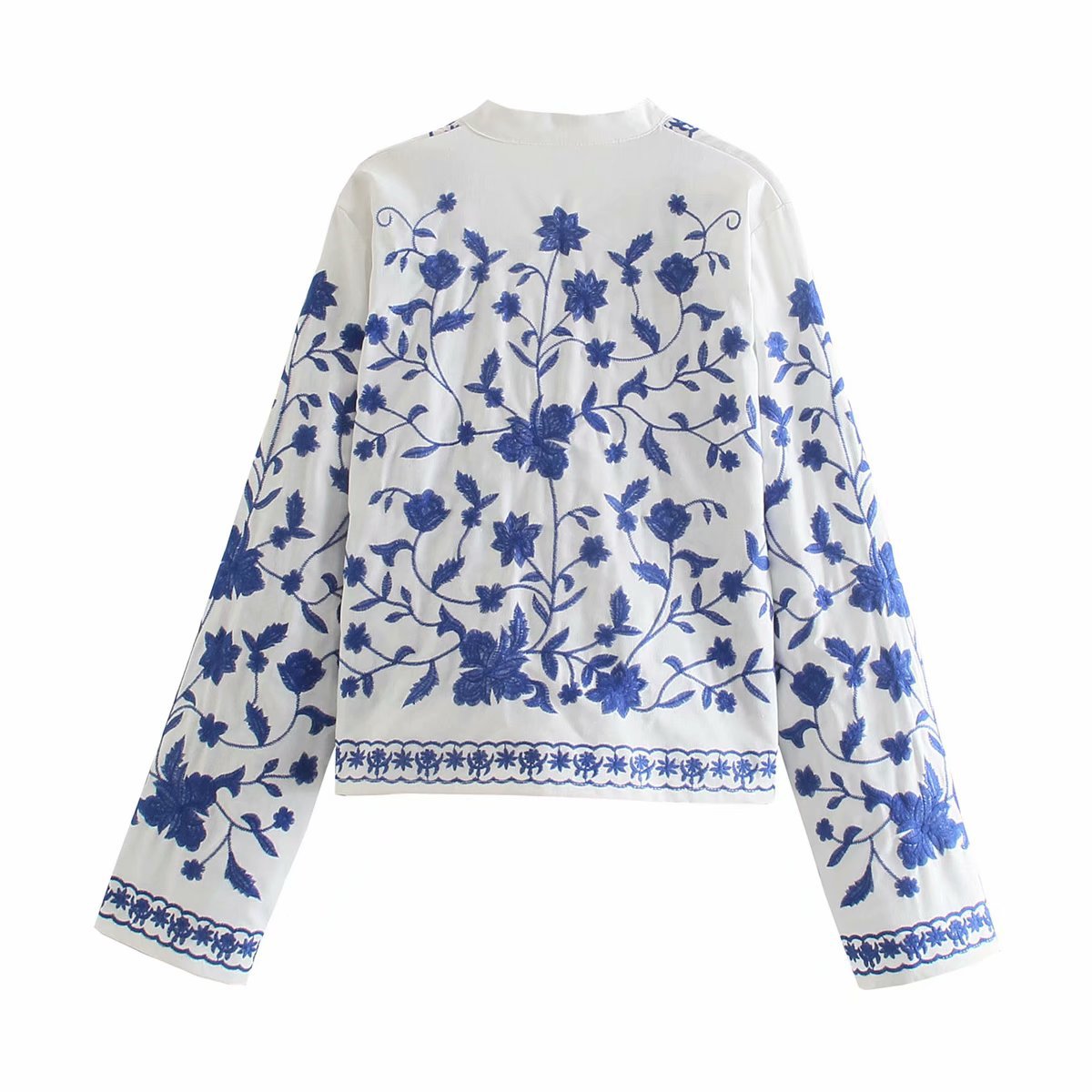 Hélène | Blouse brodée à l'esprit bohème