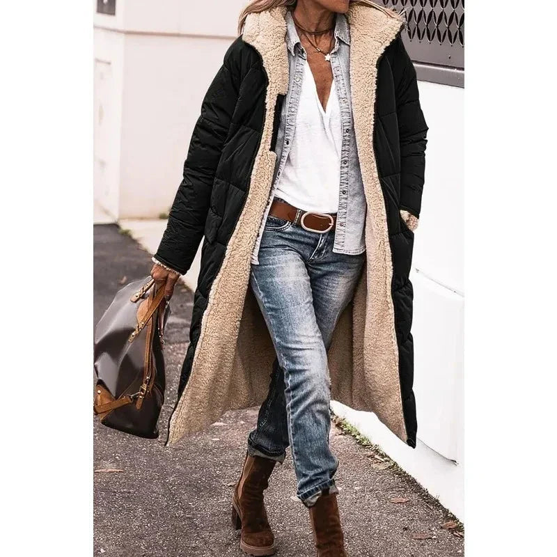 Isabelle | Manteau long hiver élégant