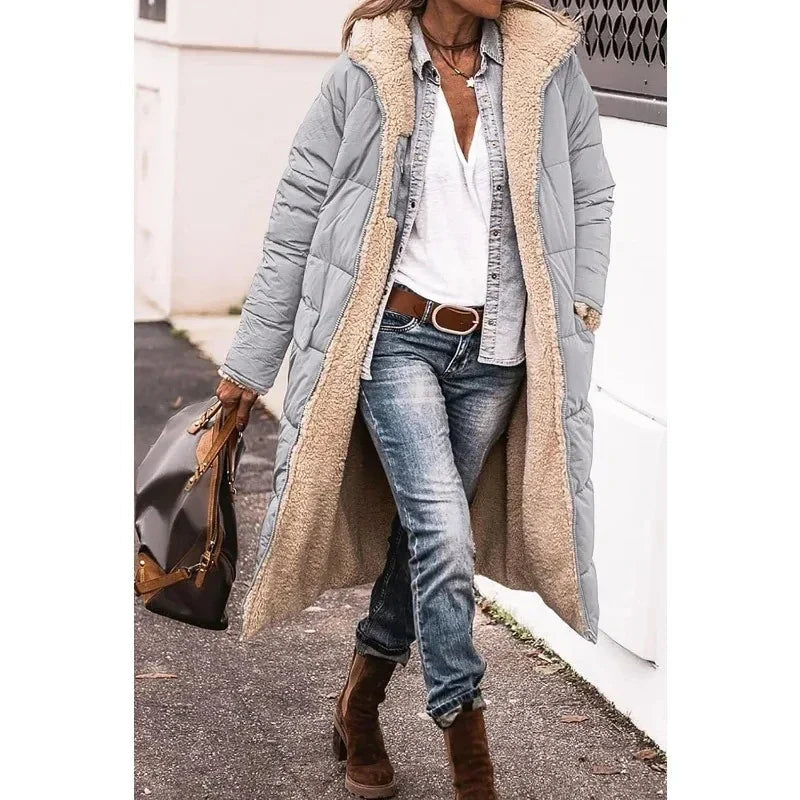 Isabelle | Manteau long hiver élégant