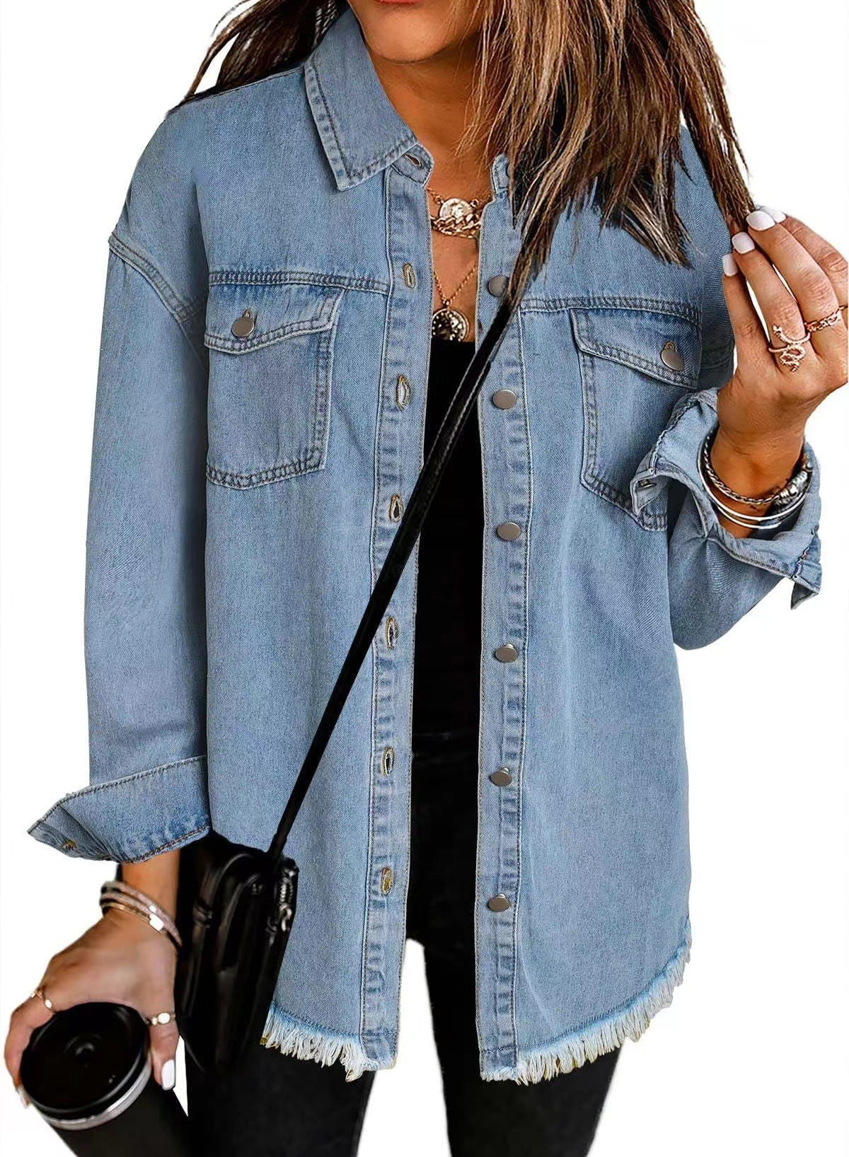 Arlena | Veste en denim classique du quotidien