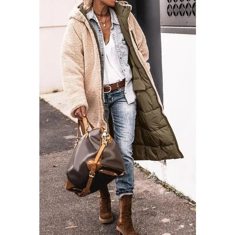 Isabelle | Manteau long hiver élégant