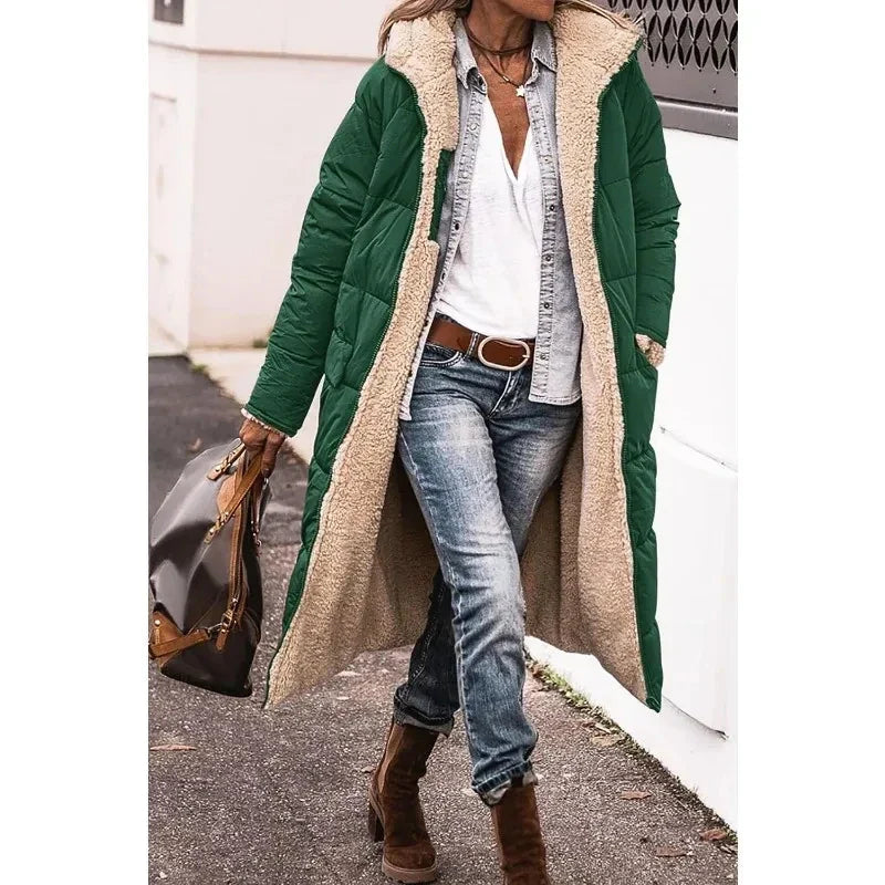 Isabelle | Manteau long hiver élégant