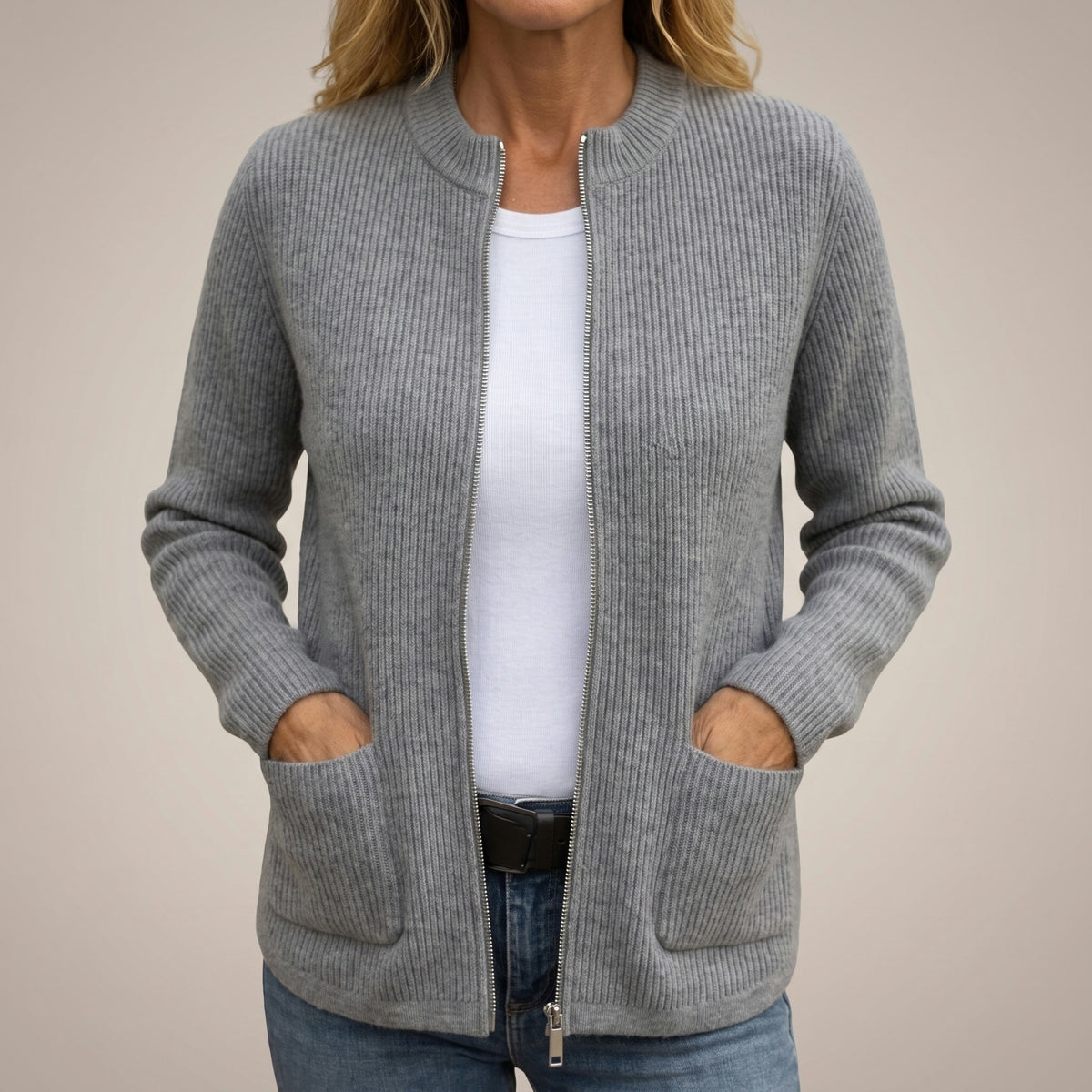 Bérénice | Cardigan cocooning à poches profondes