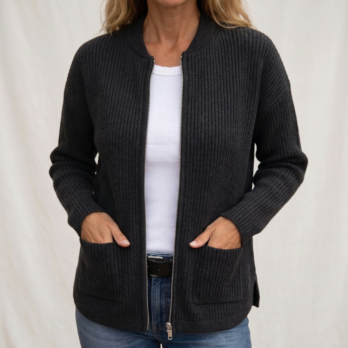 Bérénice | Cardigan cocooning à poches profondes