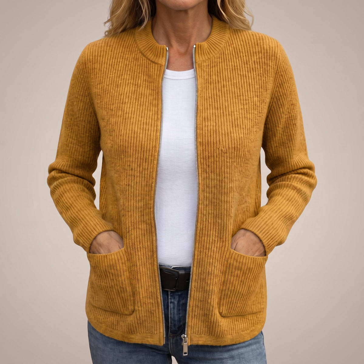 Bérénice | Cardigan cocooning à poches profondes