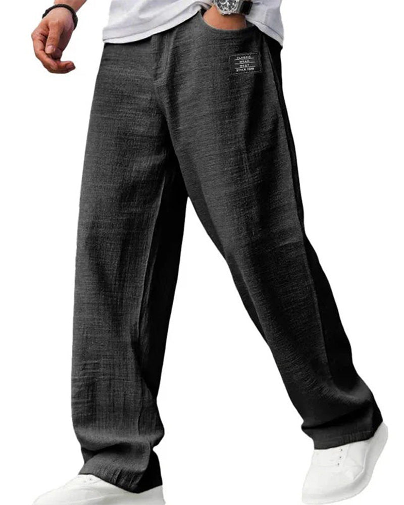 Pantalon Homme Respirant Jambe Droite