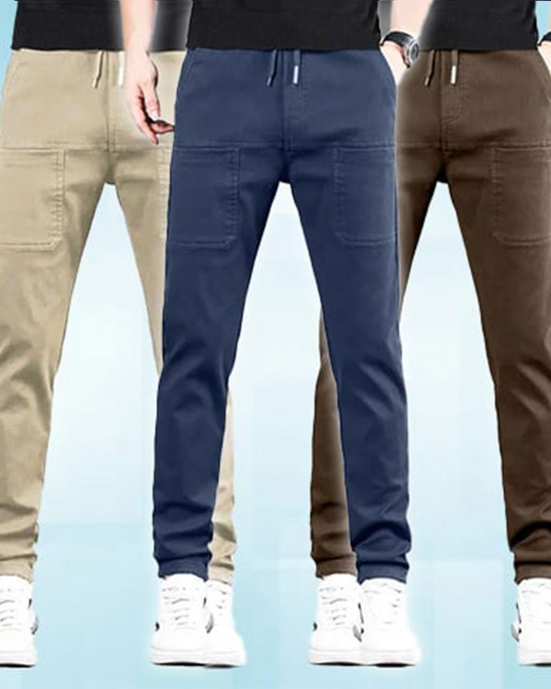 Multipants – Pantalon Cargo Extensible À Haute Élasticité, Multi-Poches Et Durable
