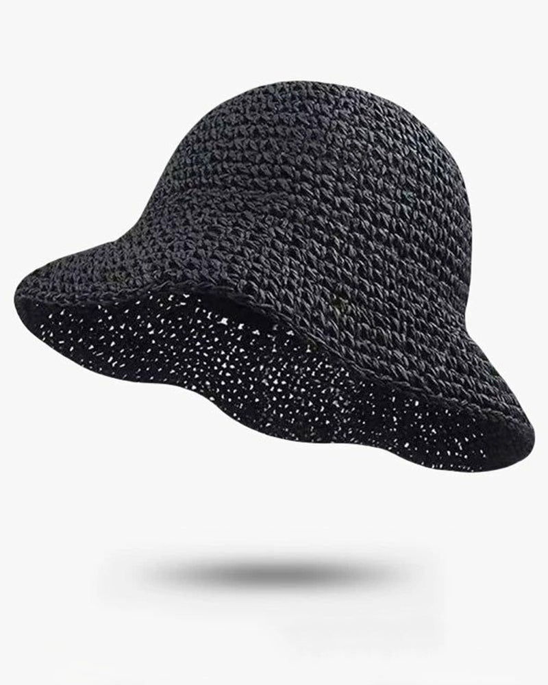 Chapeau Extérieur Tressé Paille