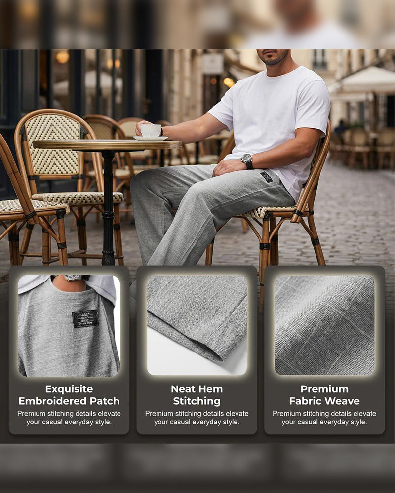 Pantalon Homme Respirant Jambe Droite