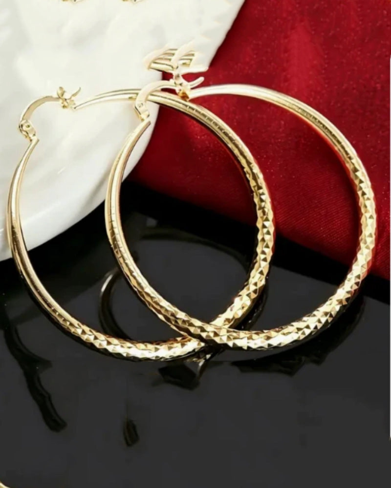 Boucles D'oreilles Femme Taille Diamant