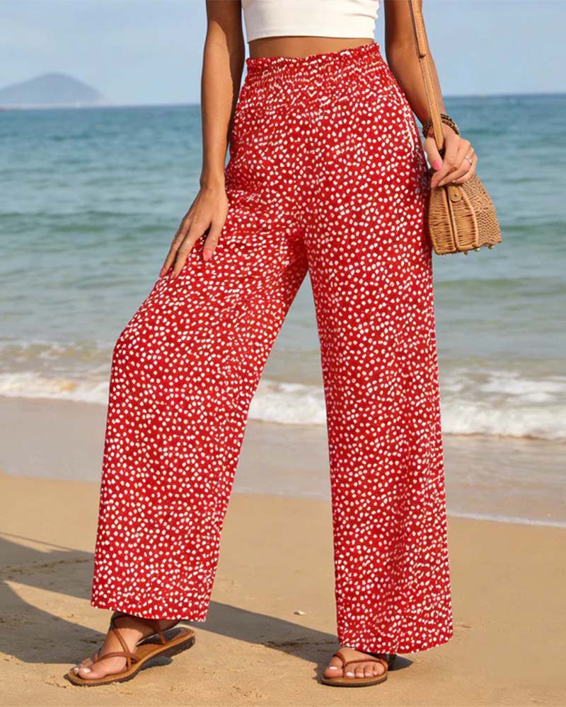 Pantalon Large – Décontracté, Stretch Et Ample