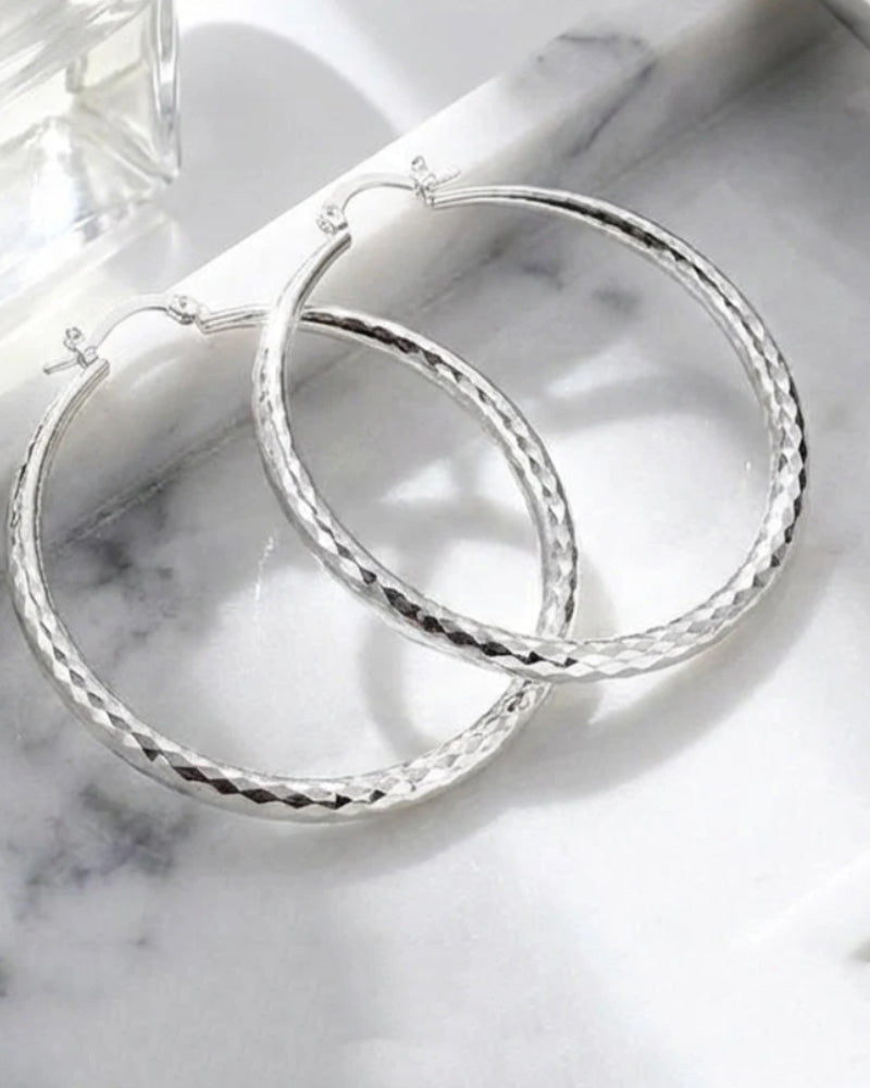 Boucles D'oreilles Femme Taille Diamant