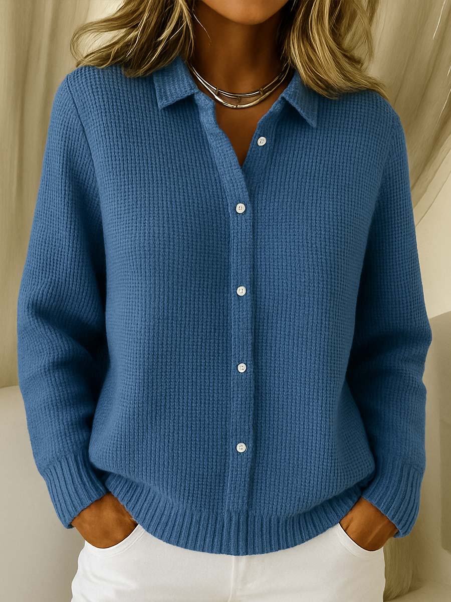 Éléa | Cardigan maille douce à boutons